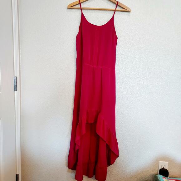Anthro's Sunday in Brooklyn Fuchsia High Low Dress Size XS - Picture 2 of 12